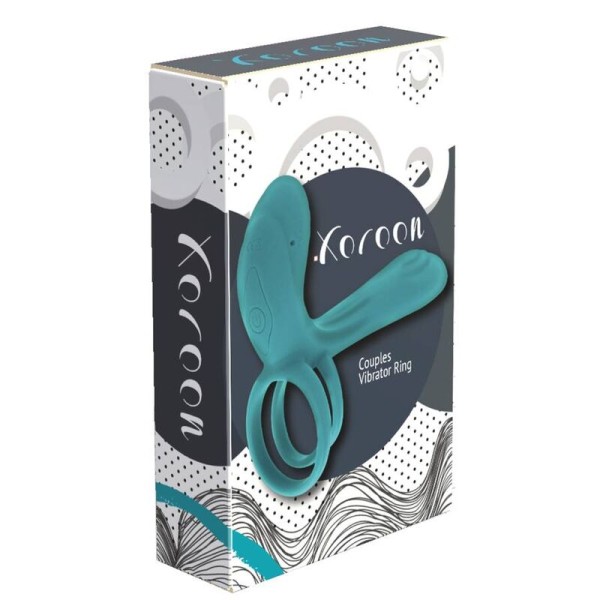 Xocoon - Anel Vibrador Casal Verde – Anel Peniano com Vibração