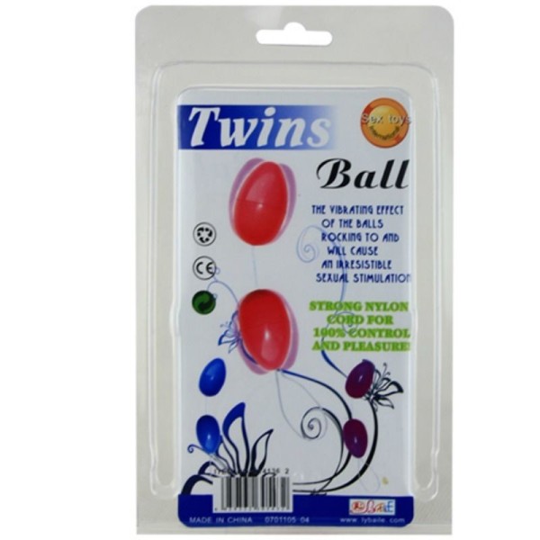 BAILE - TWINS BALLS BALLES ANAL ROSE BAILE ANAL - Perles anales