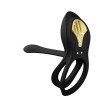 Zalo - Anillo Vibrador Parejas Bayek Negro