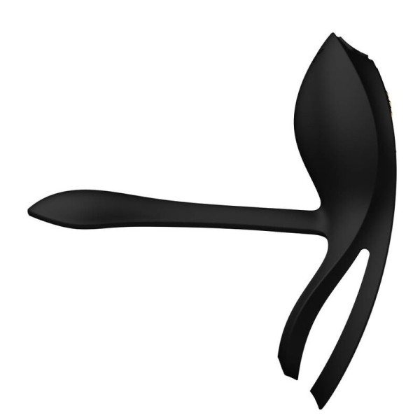 Zalo - Bague Vibrante Couples Bayek Noir