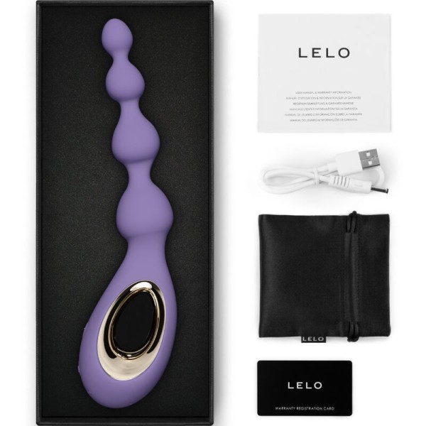 LELO - MASAJEADOR ANAL VIOLETA SORAYA BEADS LELO - Masajistas