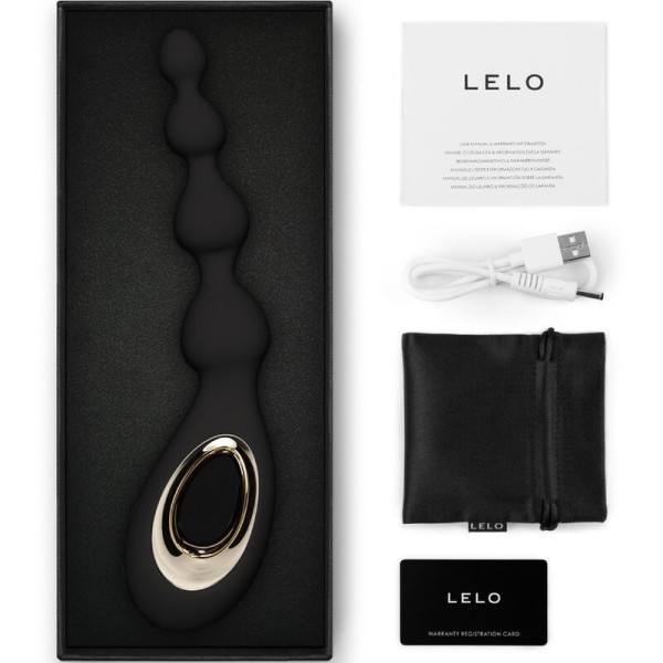 LELO - MASSEUR ANAL SORAYA BEADS NOIR LELO - Masseuses