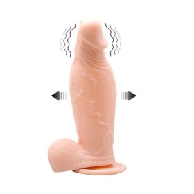 BAILE - DILDO VIBRATÓRIO E INFLÁVEL REALISTA BAILE - Controle remoto
