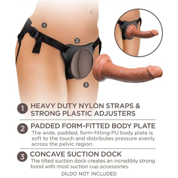KING COCK - ELITE ARNÉS AJUSTABLE CÓMODO KING COCK - Arnés