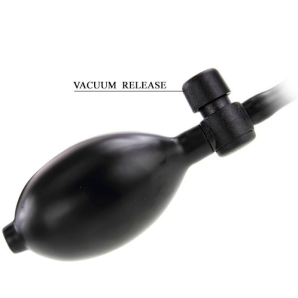 BAILE - DILDO VIBRATÓRIO E INFLÁVEL REALISTA BAILE - Controle remoto