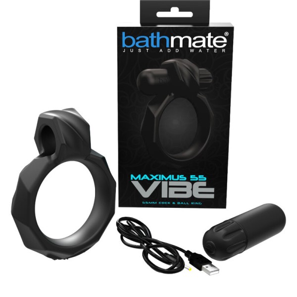 Bathmate - Maximus 55 Vibe Ring - Anillo para el pene con vibraci