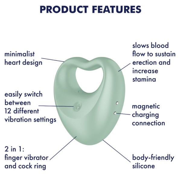 Satisfyer - Perfect Pair 3 Verde - Estimuladores