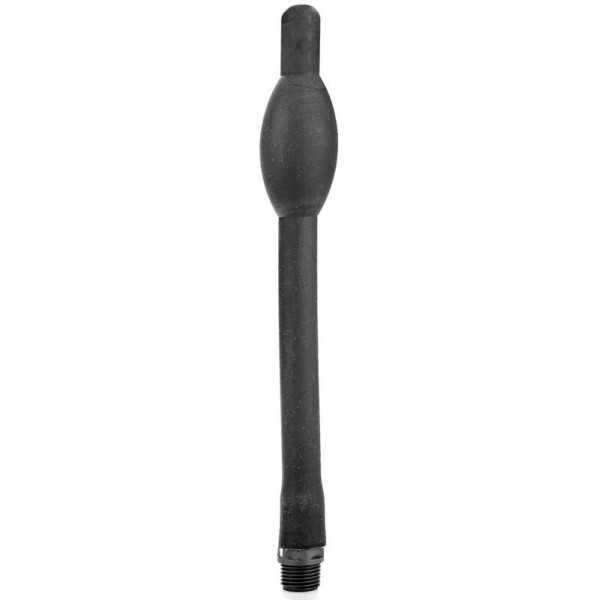 ALL BLACK - DOUCHE ANAL RÉTRACTABLE SILICONE 27 CM ALL BLACK