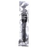 ALL BLACK - DUCHA ANAL RETRÁCTIL DE SILICONA 27 CM ALL BLACK