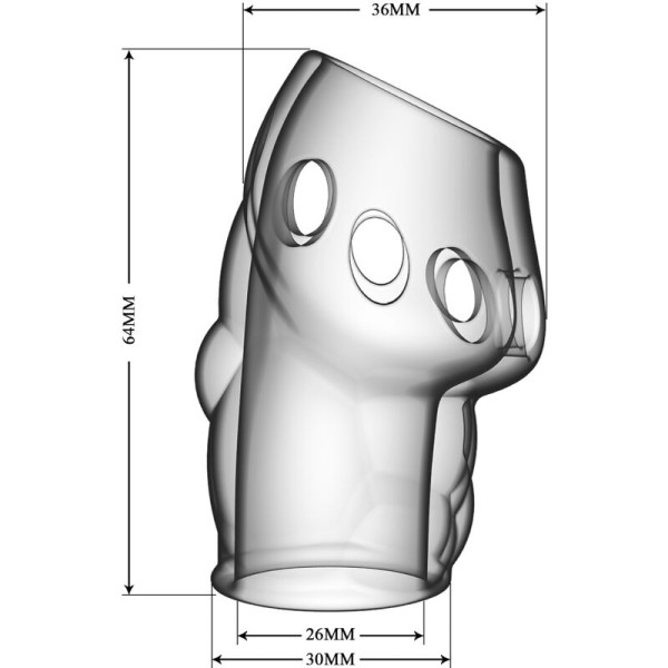 Pretty Love - Épaississant DE Pénis Transparent Oscar
