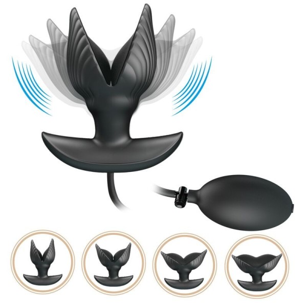 PRETTY LOVE - PLUG ANAL GONFLABLE & RECHARGEABLE PRETTY LOVE BOTTOM