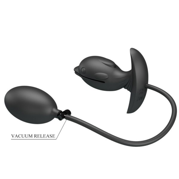 PRETTY LOVE - PLUG ANAL DELFIN HINCHABLE Y RECARGABLE PRETTY LOVE