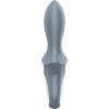 SATISFYER - AIR PUMP BOOTY 1 VIBRATEUR GONFLABLE ANAL GRIS SATISFYER VIBRATOR