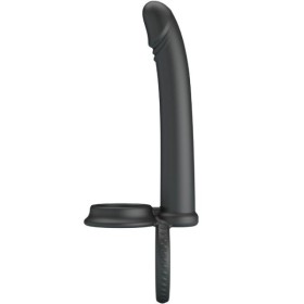 PRETTY LOVE - DILLION DOUBLE PÉNÉTRATION DOUBLE ANNEAU PÉNAL NOIR PRETTY LOVE