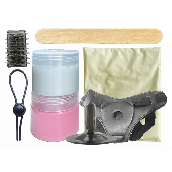 CLONEBOY - GODE ET SANGLE DE HARNAIS CLONEBOY - Cloneur de pénis