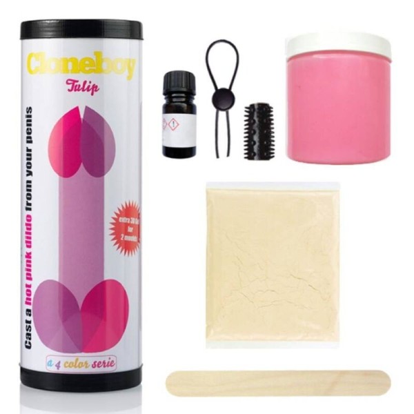 CLONEBOY - DILDO TULIP ROSA INTENSA CLONEBOY - Clonador de pene