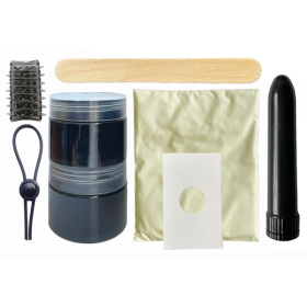 CLONEBOY - KIT CLONADOR DE PENE CON VIBRACIÓN NEGRA CLONEBOY