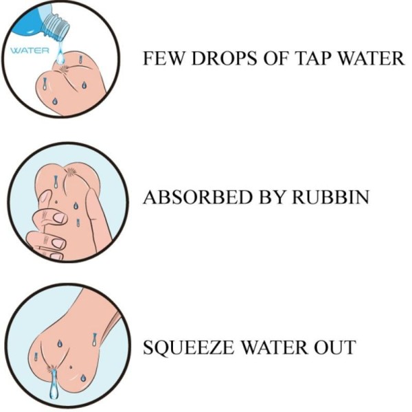 CRAZY BULL - MASTURBADER ANO WATER SKIN MODELO 2 CRAZY BULL