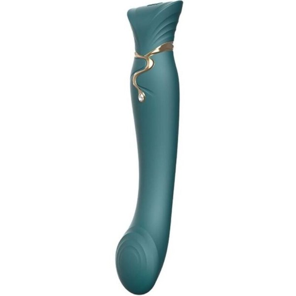 QUEEN G-SPOT PULS WAVE VIBE VERDE ZALO - Vibradores HI-TECH