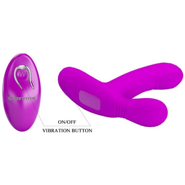PRETTY LOVE - GERI CLITORIS MASSAGER ROSE TÉLÉCOMMANDE PRETTY LOVE FLIRTATION