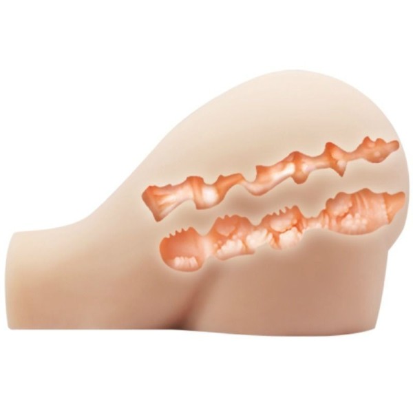 CRAZY BULL - VAGIN ET ANUS RÉALISTES AVEC POSITION DE VIBRATION 8 CRAZY BULL