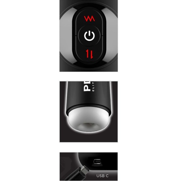 PDX Elite - Vibrateur Stroker Moto-Milker – Divers masturbateurs