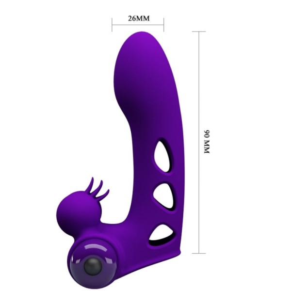 Pretty Love - Couvercle DE Doigt Vibrateur Orlando Violet