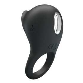 Pretty Love - Anneau Pénis Vibrant Avec Langue Noire