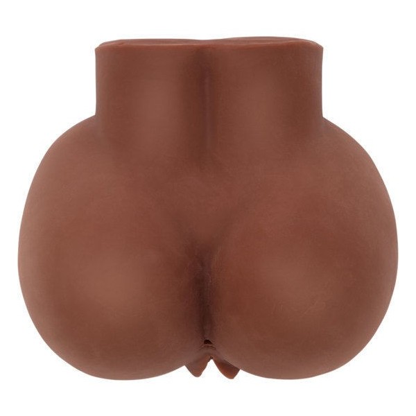 MASTURBATEUR RÉALISTE BIG ASS AVEC VIBRATEUR MARRON ACT
