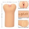CALEXOTICS - BOUNDLESS VULVA STROKER - PEAU CLAIRE CALEXOTICS