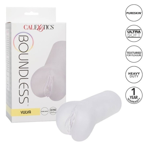 CALEXOTICS - STROKER VULVA SIN LÍMITES - CALEXOTICS TRANSPARENTE