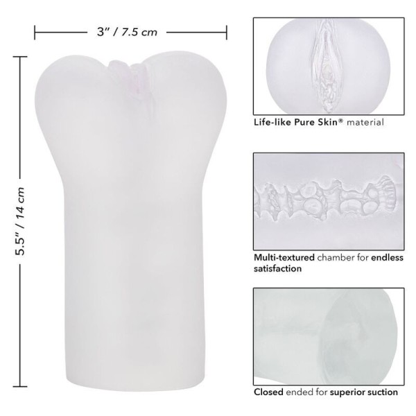 CALEXOTICS - STROKER VULVA SIN LÍMITES - CALEXOTICS TRANSPARENTE