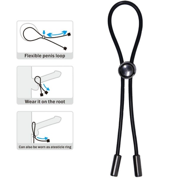 Pretty Love - Cordão de anel para pênis e testículos