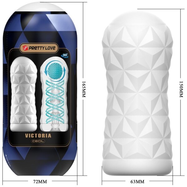 Pretty Love - Masturbateur Victoria Cecil Blanc