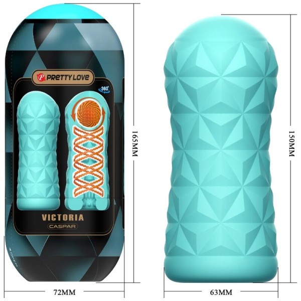 Pretty Love - Masturbateur Victoria Caspar Vert Aqua