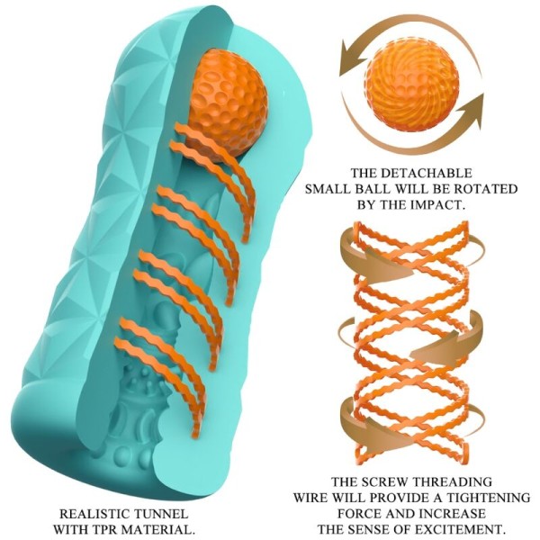 Pretty Love - Masturbateur Victoria Caspar Vert Aqua