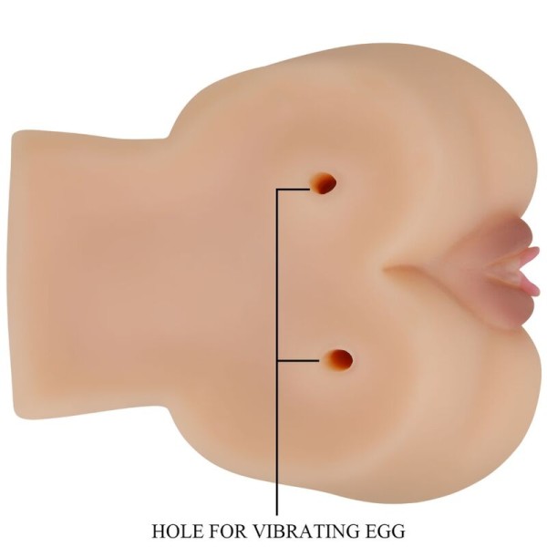 Crazy Bull - Vibrateur Réaliste Vagin ET Anus Kylie