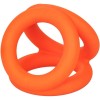 Calexotics - Alpha Tri-Anneau Orange – Cockrings sans vibration