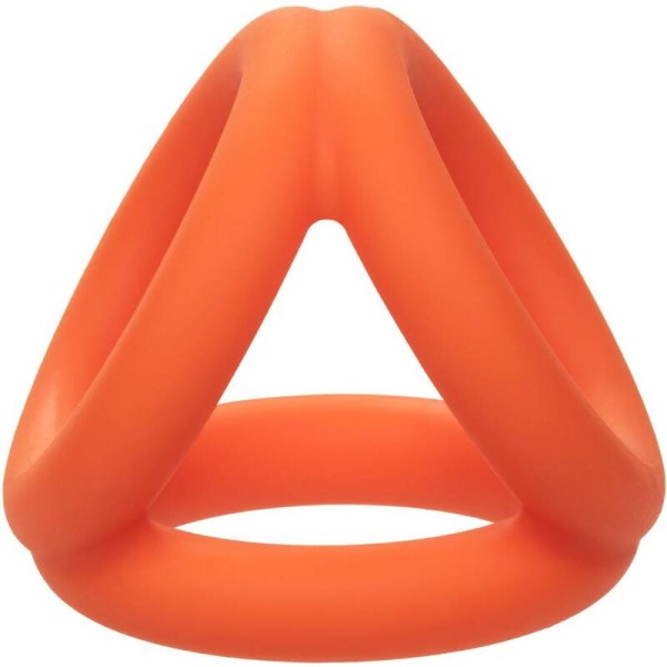 Calexotics - Alpha Tri-Anneau Orange – Cockrings sans vibration