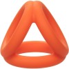Calexotics - Alpha Tri-Anneau Orange – Cockrings sans vibration
