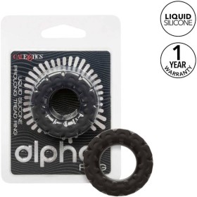 Calexotics - Alpha Black Prolong Ring – anéis penianos sem vibração