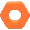 Calexotics - Anillo Alfa Prolong Sexagon Naranja