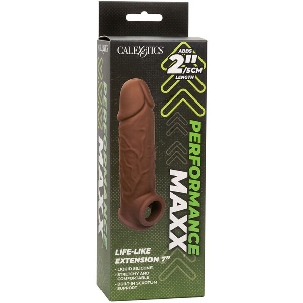 Calexotics - Extension Performance Maxx Life-Like 7 Peau Marron