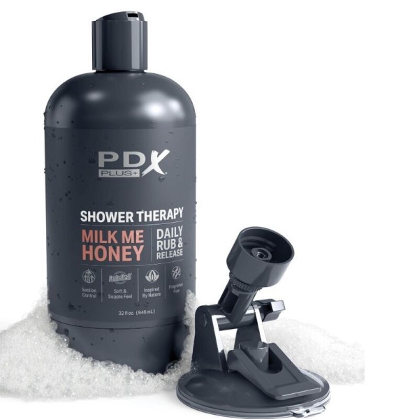 PDX PLUS - MASTURBATEUR STROKER CONCEPTION DE BOUTEILLE DISCRÈTE MILK ME HONEY CANDY SHAMPOOING PDX PLUS+