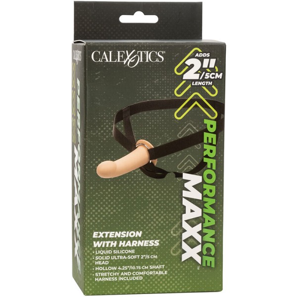Calexotics - Extension Performance Maxx Avec Harnais Peau Claire