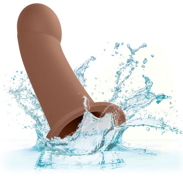 Calexotics - Extension Performance Maxx Avec Harnais Peau Brun