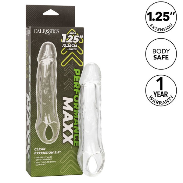 Calexotics - Extensión Performance Maxx Clear 5.5 Transparente