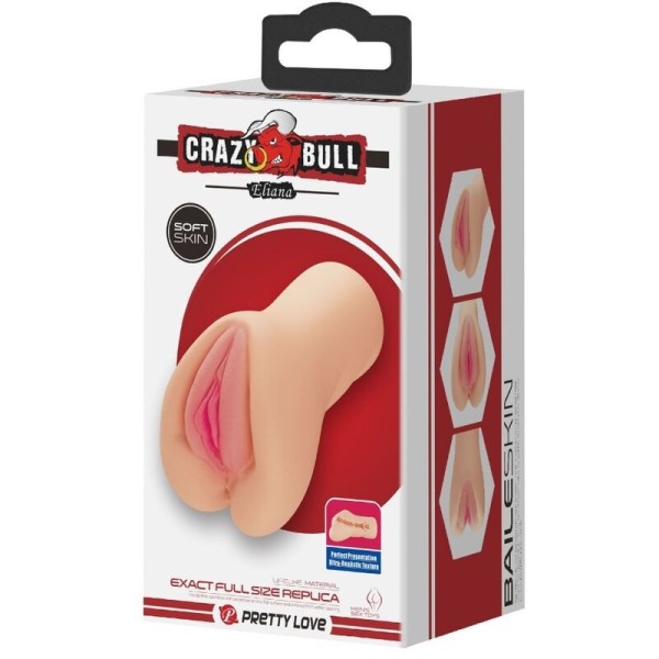 CRAZY BULL - MASTUBADOR EM FORMA DE VAGINA ELIANA CRAZY BULL