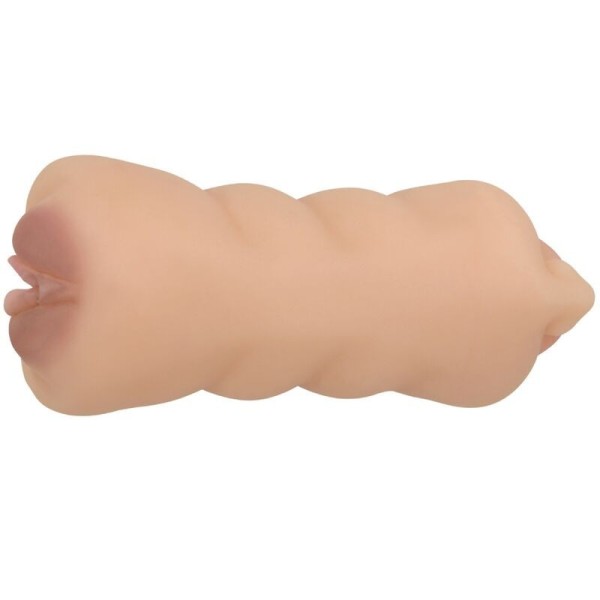 CRAZY BULL - MASTUBADOR EM FORMA DE VAGINA DE SARAH DUPLA ENTRADA CRAZY BULL