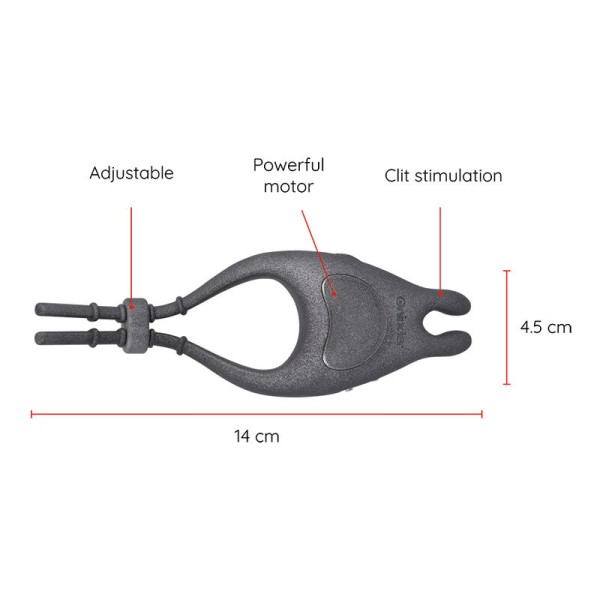 Oninder - Anneau Vibrateur Réglable Rechargeable Pampa Avec St...